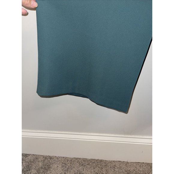 Anthropologie Hailee C Strapless Wide Leg Jumpsuit Bow Cropped Green Women’s 2 - Picture 9 of 9